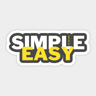 easy Sticker